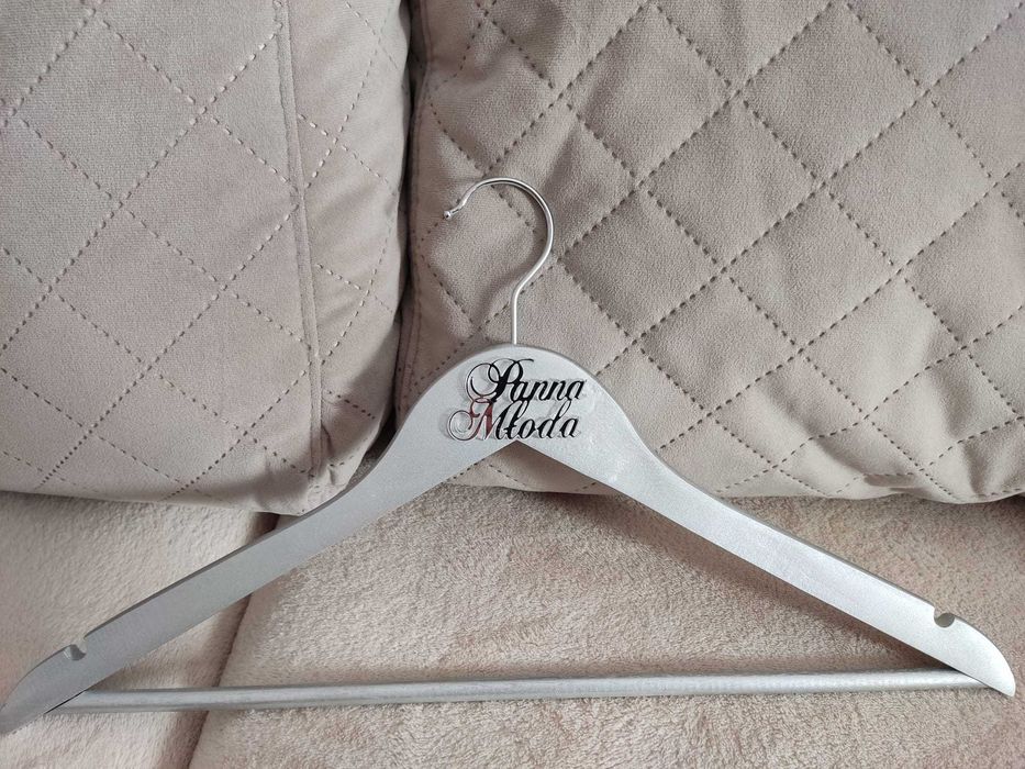 Wieszak Panna Młoda srebrny