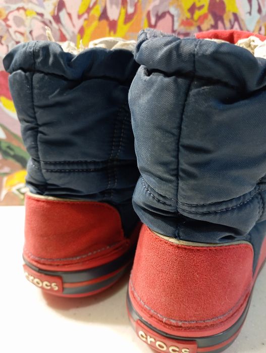 сапожки крокс комфортні тепли С12