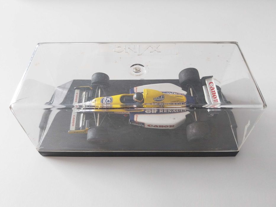 miniatura 1/43 WILLIAMS FW13B Thiery Boutsen (1990) | edição Onyx
