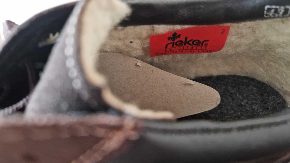 Зимове взуття RIEKER ANTISTRESS, Німеччина. 43р.