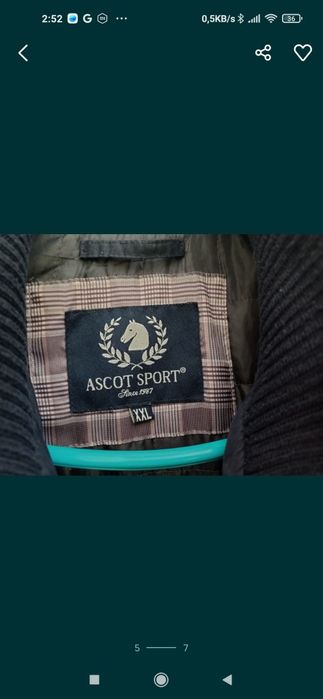 Parka homem Ascot Sport