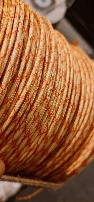 Kabel audio, głośnikowy, interkonekt, Siemens, 14 AWG, 1955 r., top!