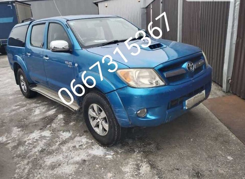 Розбірка Тойота Хайлюкс шрот Toyota Hilux запчастини разборка