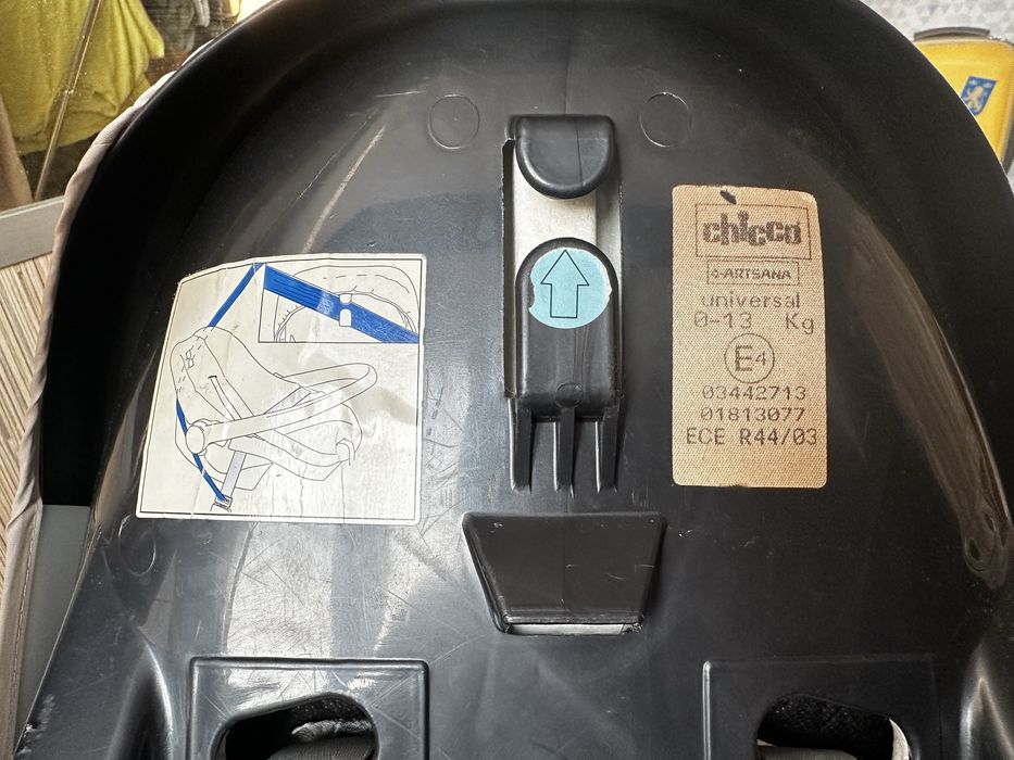 Автокресло/люлька chicco 0+
