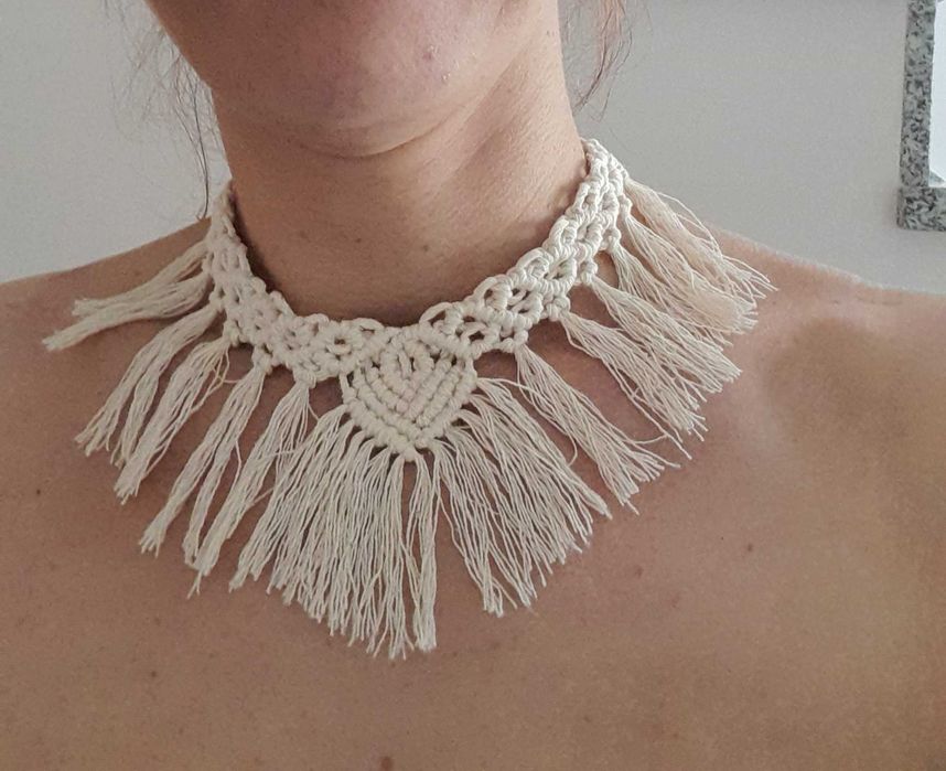 Peças em Macramé