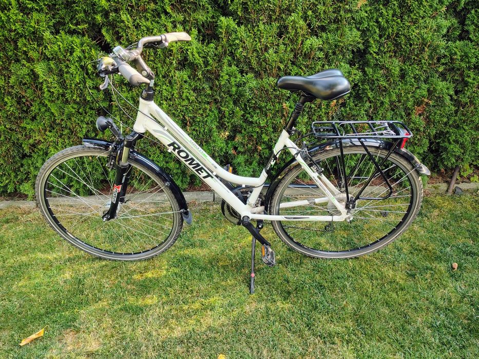 Rower Romet Gazela 2.0 LTD trekking line damski biały
