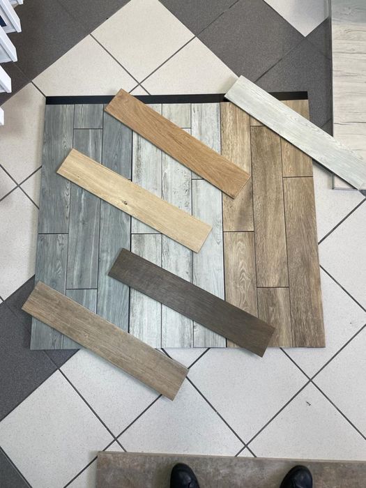 Płytki Podłogowe Giornata Grigio Jodełka Drewnopodobne 11x60 Cerrad