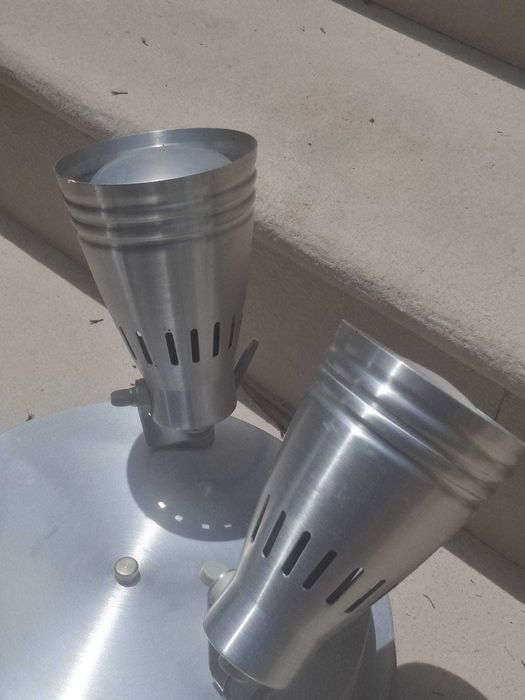Candeeiro de Teto IKEA KRÄMARE – 3 Focos Orientáveis – Alumínio