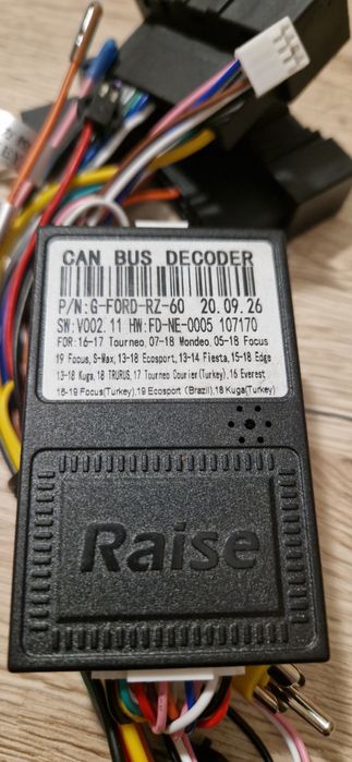 CAN BUS FORD kable radia android