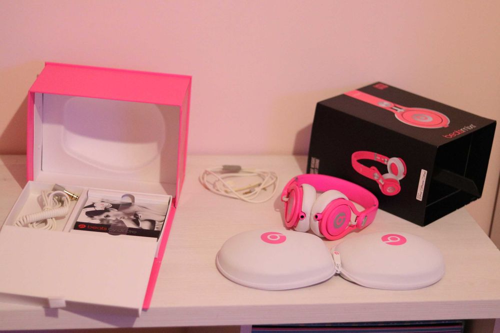 Headphones Beats Mixr Neon Rosa (Limited Edition)