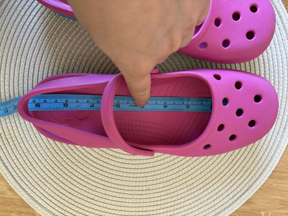 Crocs sandały w6 różowe 36 porzadne