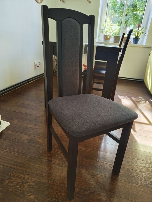 Stół rozsuwany 160/200cm + 8 krzeseł