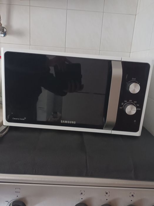 Microondas digital interior em cerâmica-sem prato