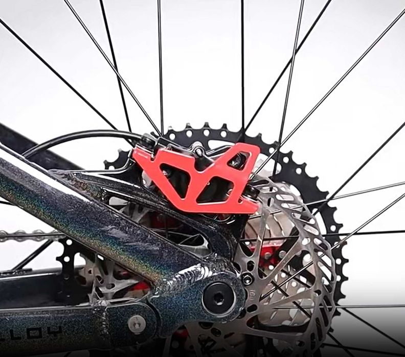 Proteção de travão hidráulico de bicicleta 2 uni Novas