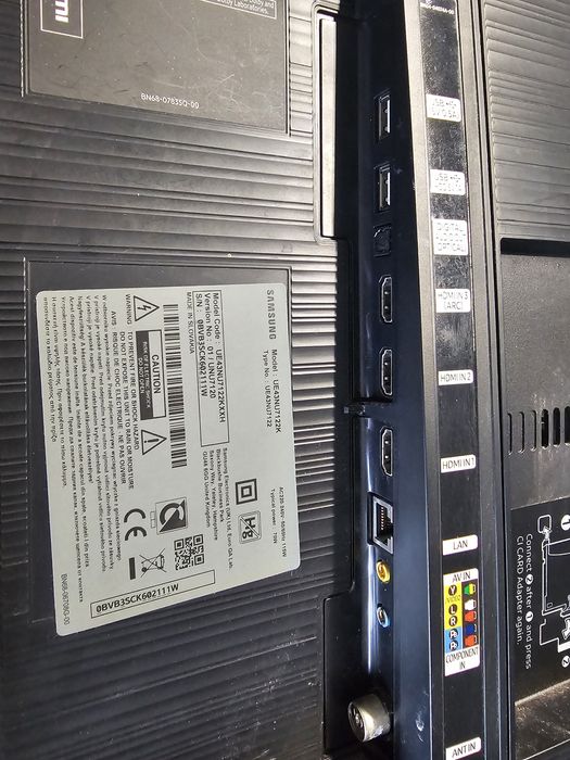 Telewizor Samsung 43" UE43NU7122K uszkodzony