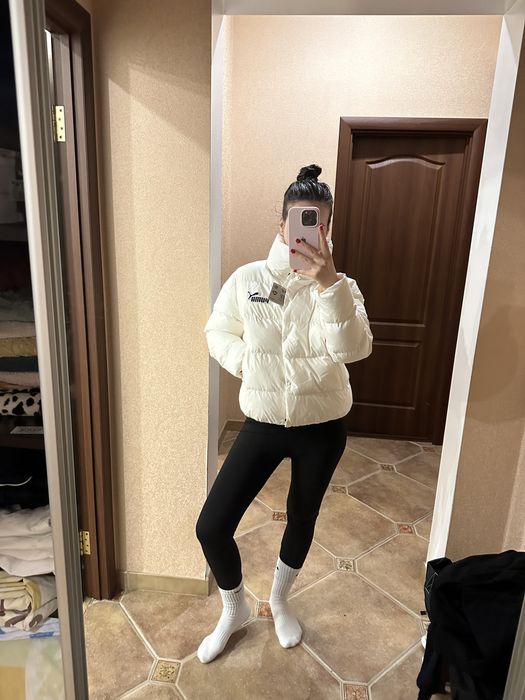 Куртка Puma біла xs