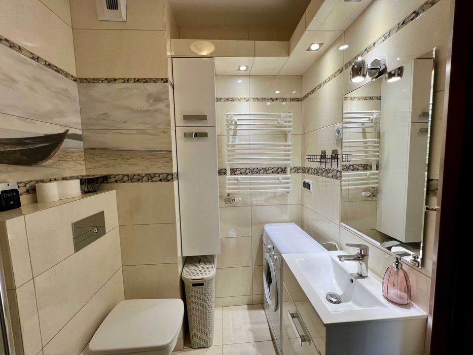 2-pokojowe mieszkanie | ul. Bajeczna | Klima, wysoki standard, smart dom | Ogromny balkon - 20m2!