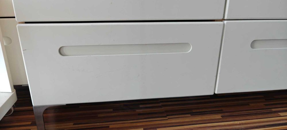 fronty Ikea Besta MARVIKEN 18 szt 8 x 60x26, 2 x 60x38, 8 x 60x65, białe, montowane obustronnie