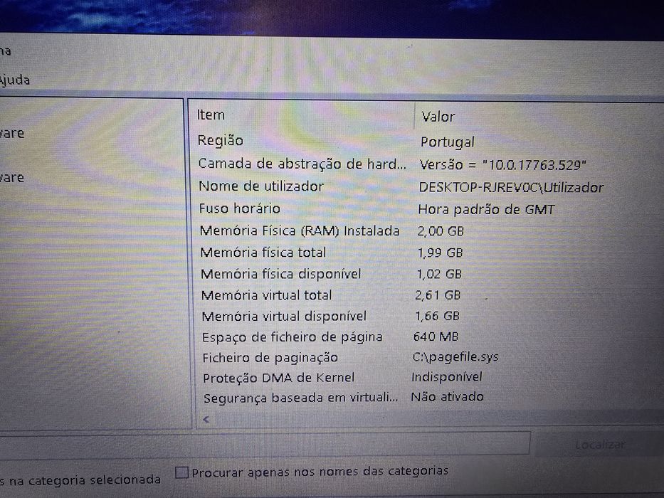 Portatil em bom estado