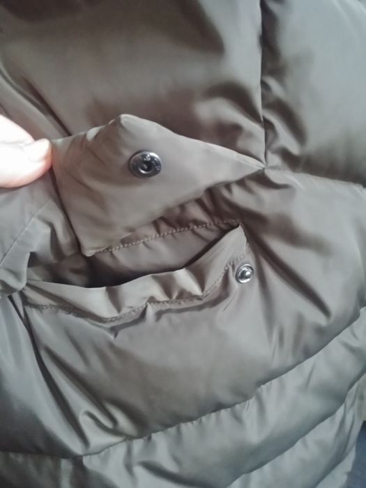 Puchowa kurtka, płaszczyk b.ciepły Missfofo