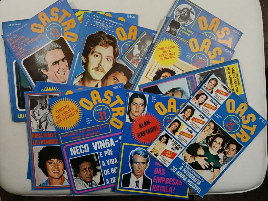 O ASTRO  ( coleção completa de 34 Fascículos )