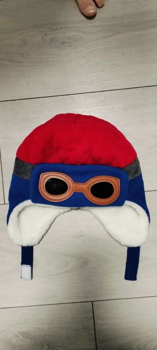 Шапка з шарфом для хлопчика