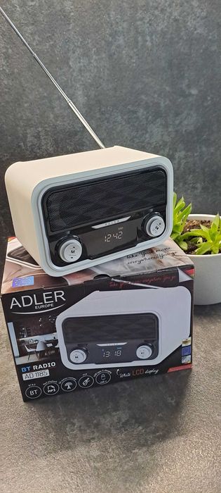 Retro radio ADLER design fm/sd/BTooth/usb/mp3  !