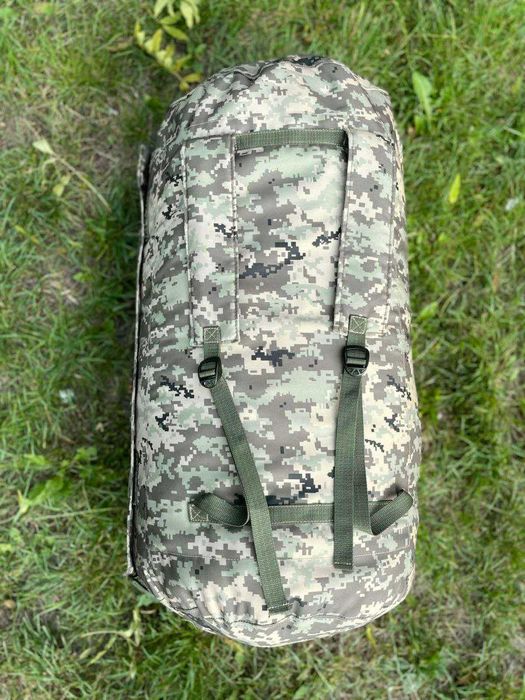 Сумка-баул-рюкзак 120л піксель