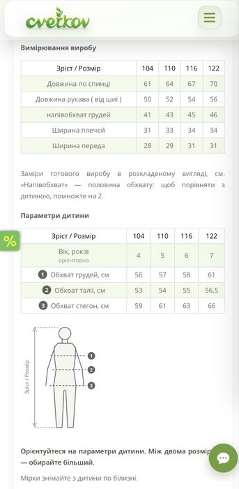 Пальто зимове Cvetkov для дівчинки, куртка