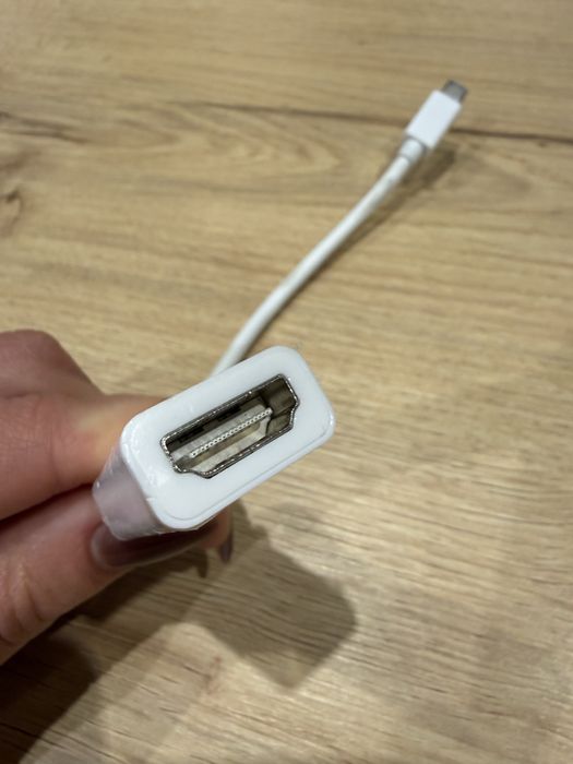 Перехідник Mini DisplayPort (Thunderbolt) – HDMI (білий)