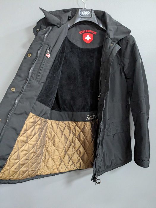 Wellensteynn kurtka parka ocieplana czarna rozm. M