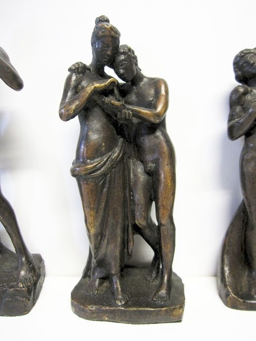 lindas pequenas esculturas em Bronze - reproduções -