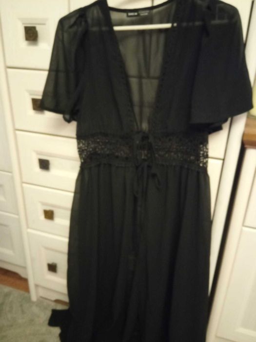 Shein pareo kimono narzutka plaża