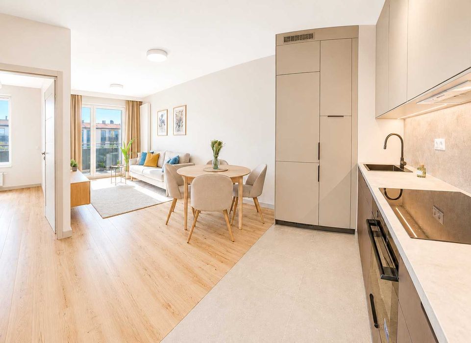 Nowe 2 pokoje | 38,44 m² | wykończone pod klucz | garaż | Olchowy Park