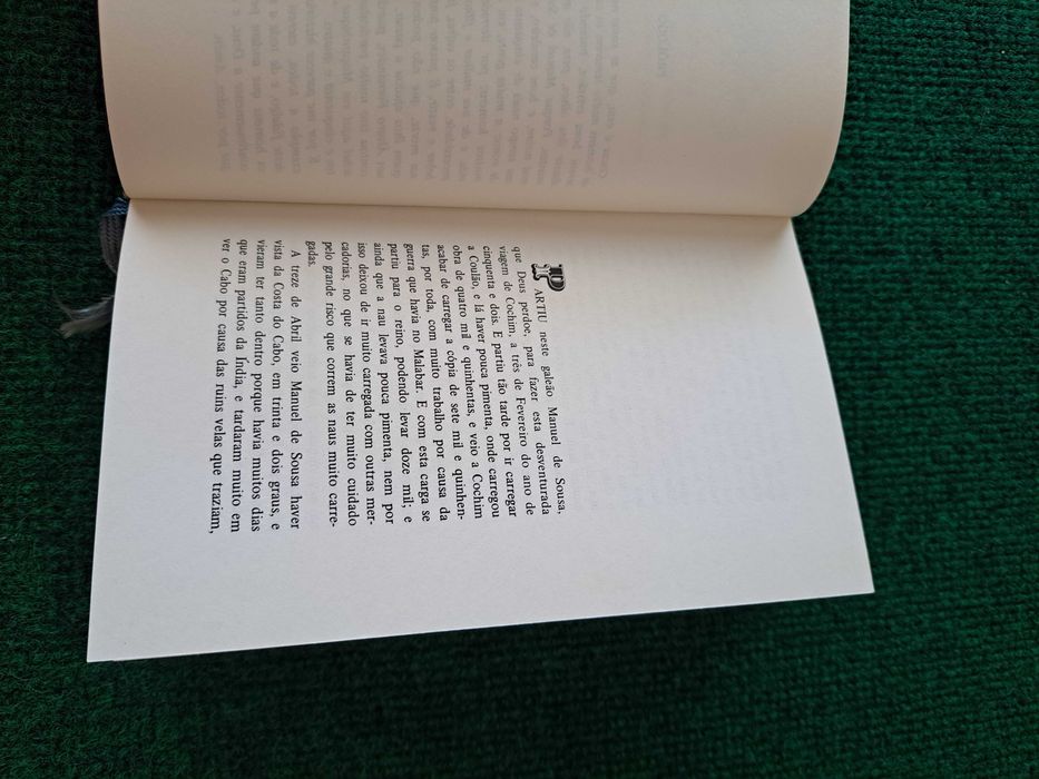 História Trágico Marítima - Bernardo Gomes de Brito