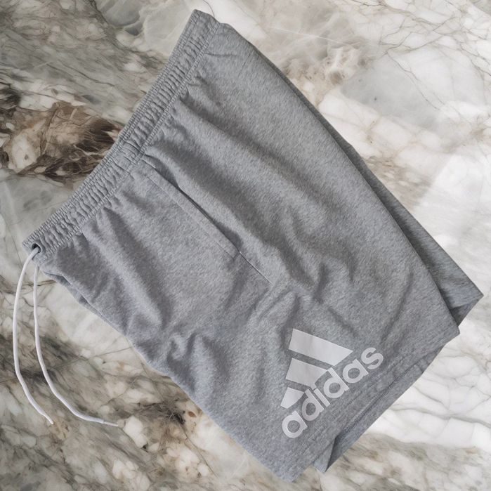 Шорти Adidas Performance Essentials big logo grey (Розмір XL)