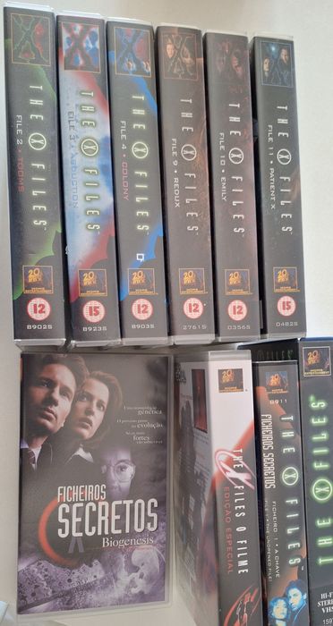Cassetes Vhs Star Wars e X Files