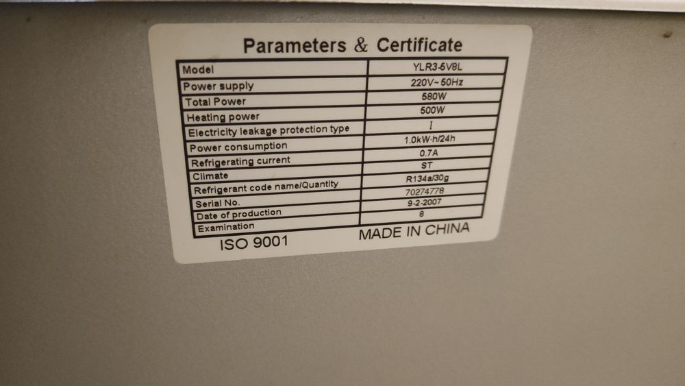 Кулер для води Crystal YLR-5V8L