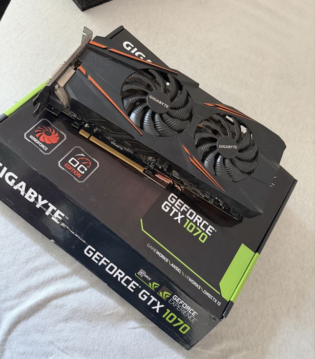Karta graficzna gtx 1070 8GB Gigabyte WINDFORCE OC