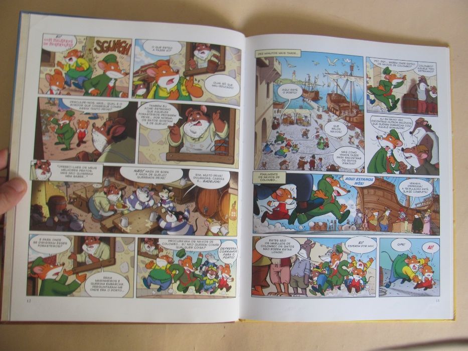 BD - À Descoberta da América de Geronimo Stilton