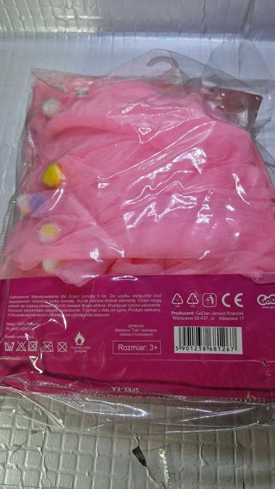 Spódnica, Tutu, różowa