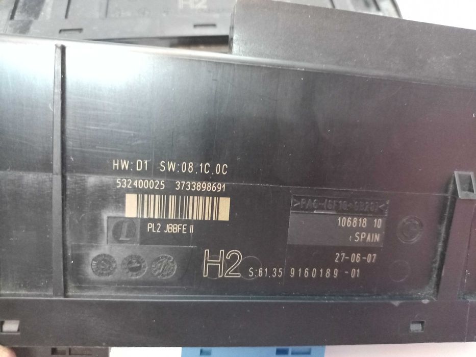 BMW E90 E91 E92 E93 Moduł komfortu Sterownik nadwozia H2 L1 H1
