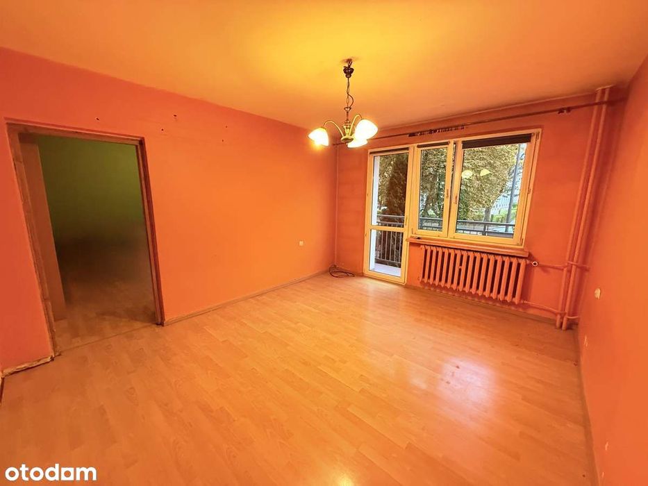 2 pokojowe mieszkanie - I piętro - duży balkon - os. B - ul. Bukowa