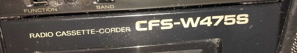Магнітола  Sony CSF-W 475S = реверс, FМ, AUX, еквалайзер