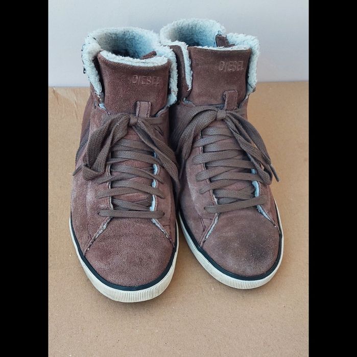 Кеди кросівки ботинки черевики теплі жіночі diesel