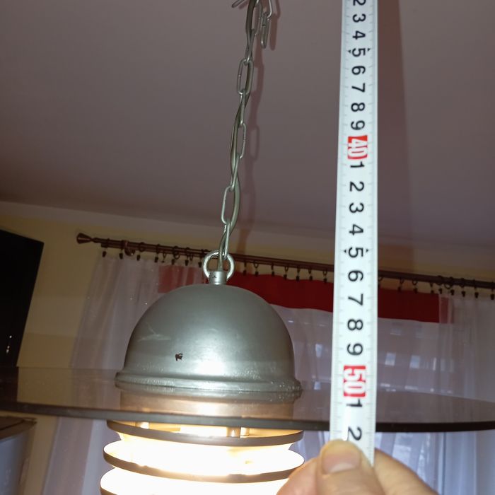Lampa sufitowa szkło hartowane