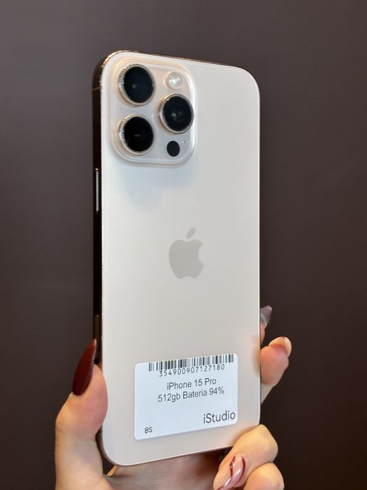 iPhone 16 Pro Max 512GB Pustynny Tytan- BATERIA 94%- Stan bardzo dobry – Raty 0% – Wysyłka / Odbiór Warszawa GWARANCJA 12 MIESIĘCY!!!