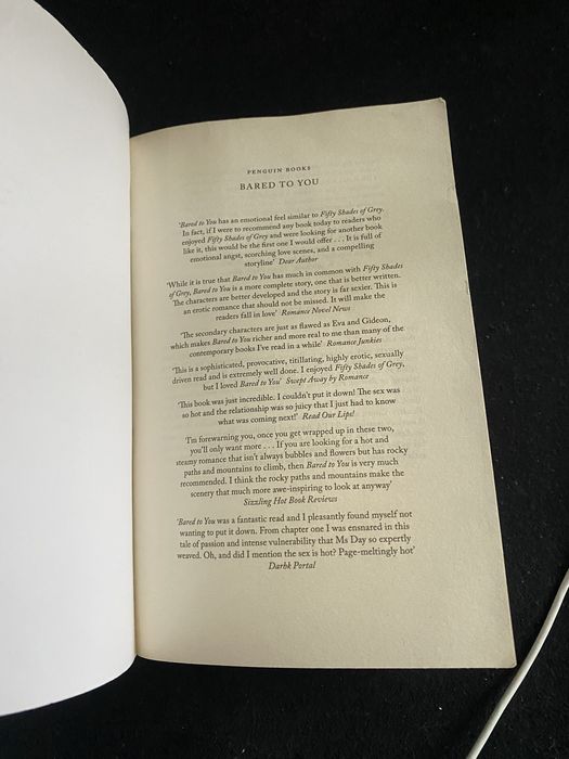 Sylvia Day “Bared to you” book/книга