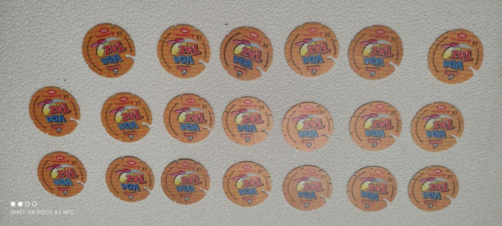 Coleção Tazos Matutano