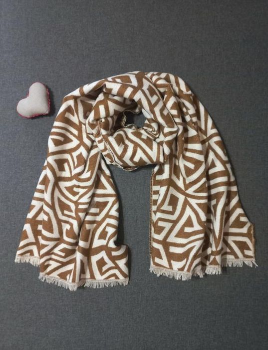 Великий жакардовий шарф  ASOS DESIGN.